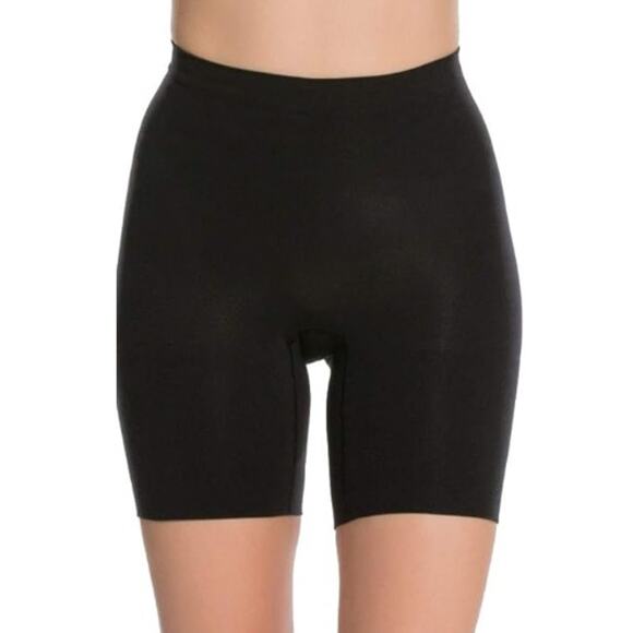 SPANX In-Power Line Mid-Thigh Shaper Super Power Panties Black Plus Sz F 3X NWT - Picture 2 of 7